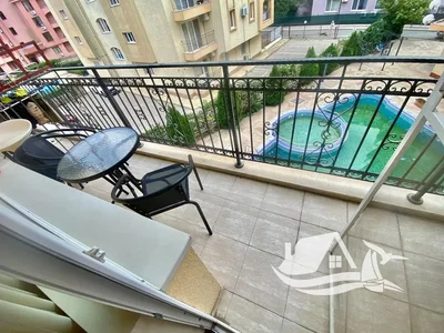 Balcon; vue, carrelage