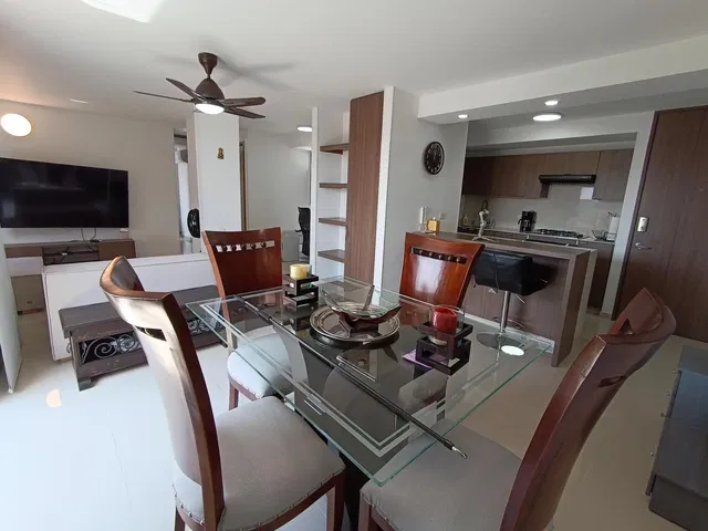 Wohnzimmer; küchengeräte, tageslicht, moderner stil