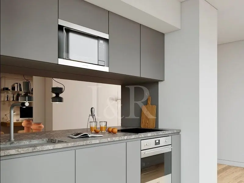 Mutfak; mutfak aletleri, modern stil, doğal ışık