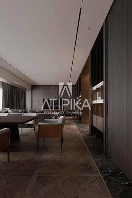 Oturma odası; ahşap zemin, modern stil