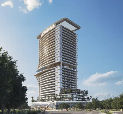 Kuća i okolina; pogled
