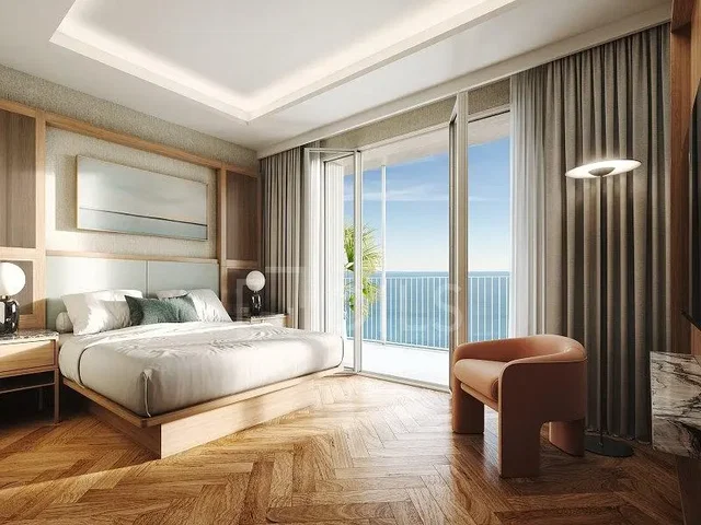 Schlafzimmer; blick, holzboden, tageslicht, moderner stil