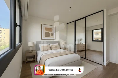 Спаваћа соба; природно светло, дрвени под, модерни стил