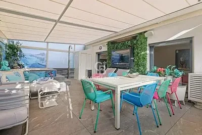 Teras; manzara, modern stil, doğal ışık