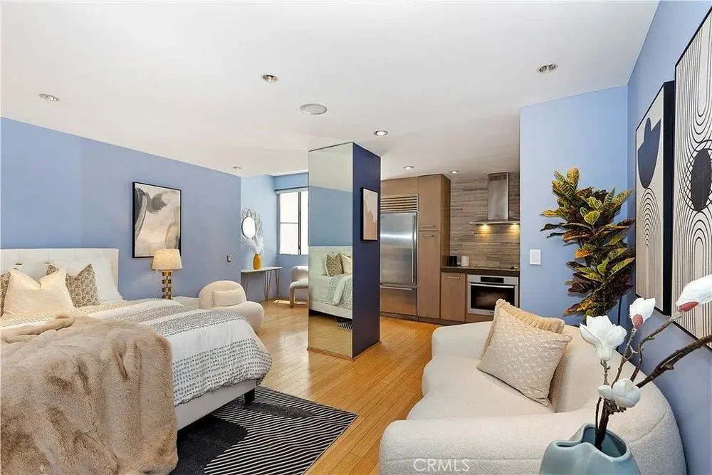 Chambre; lumière naturelle, style moderne