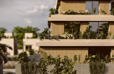 Balkon; manzara, doğal ışık