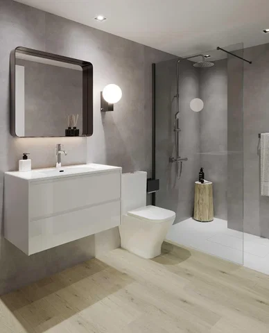 Łazienka; wyremontowany, światło dzienne, styl nowoczesny