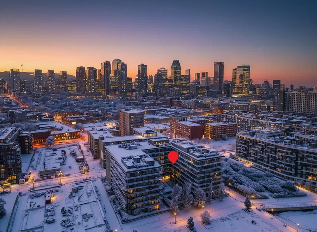 Kuća i okolina; pogled