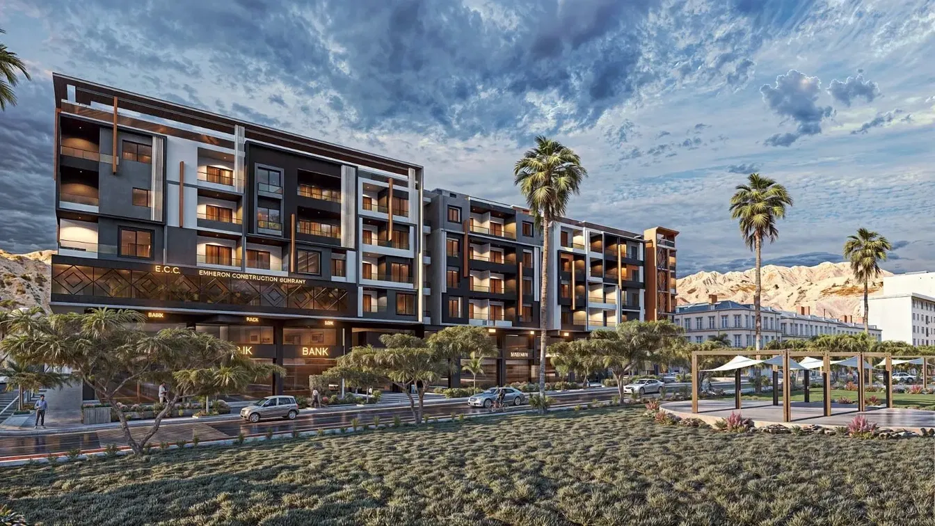 المنزل والمناطق المحيطة; إطلالة