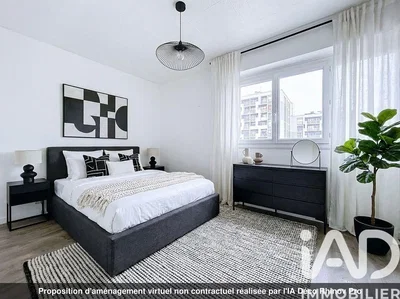 Спаваћа соба; природно светло, модерни стил