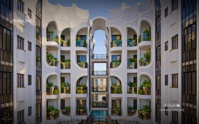 Casa y alrededores; vista