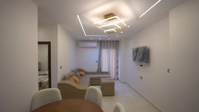 Salón; luz natural, estilo moderno