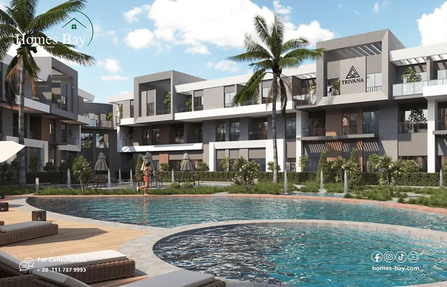 Casa y alrededores; vista