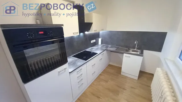 Kitchen; kitchen appliances, renovated, tile floor