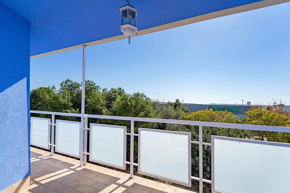 Balkon; pogled, pločice