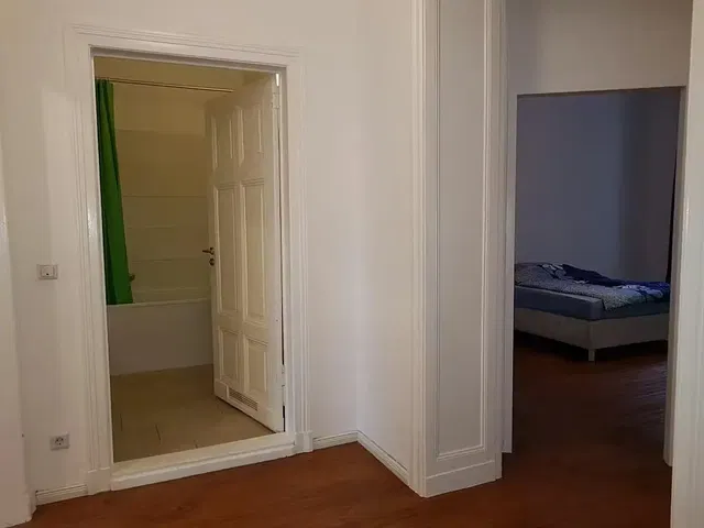 Bedroom; tile floor, wood floor