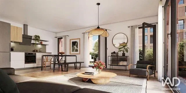 Obývací pokoj; výhled, přirozené světlo, moderní styl