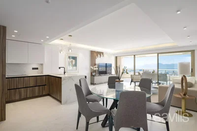 Living room; view, modern style, natural light