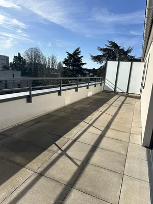 Terrasse; fliesenboden, blick