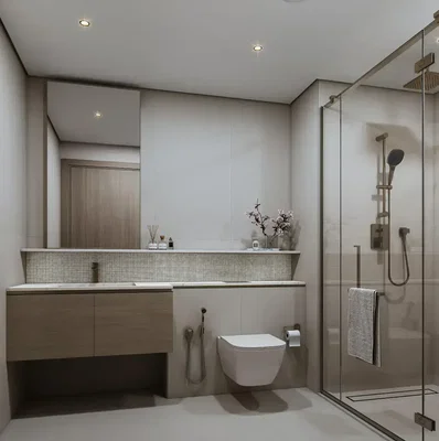 Kupaonica; prirodna svjetlost, renoviran