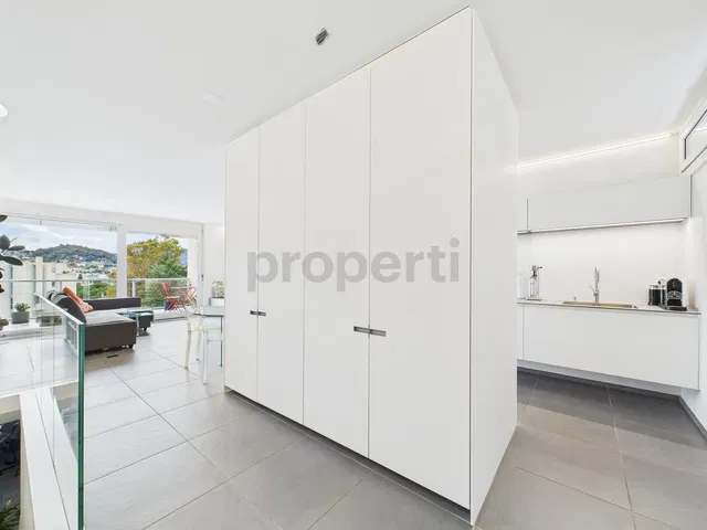 Kitchen; view, tile floor, natural light