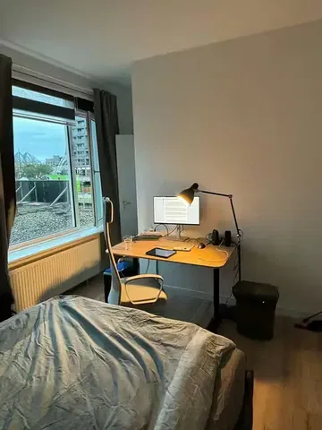 Спалня; естествена светлина, дървен под