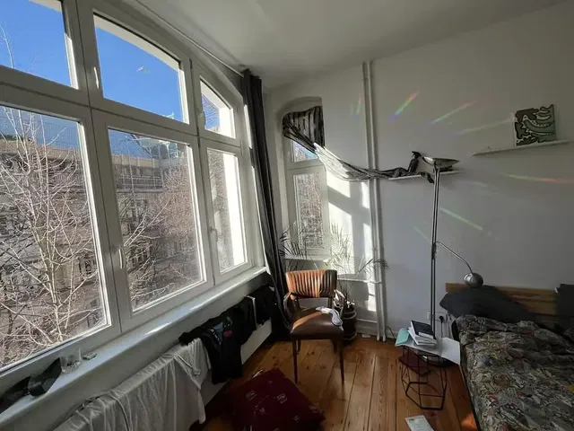 Bedroom; natural light, view