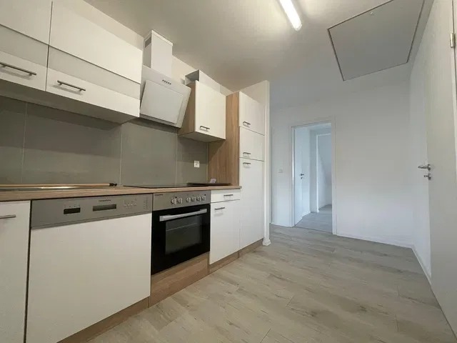 Kitchen; kitchen appliances, renovated, natural light