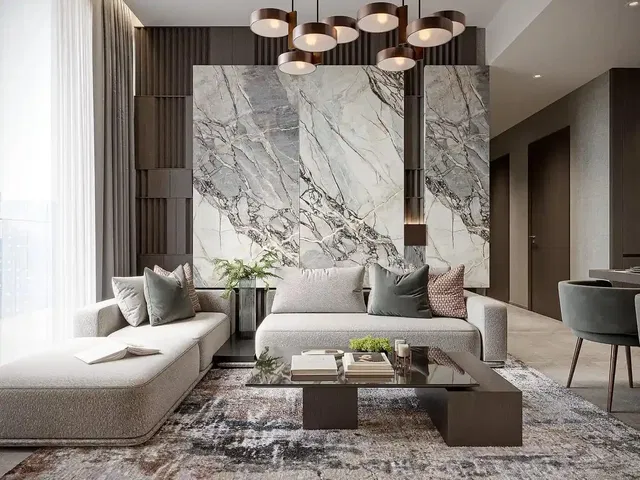 غرفة معيشة; ضوء طبيعي, أسلوب عصري, مجدد