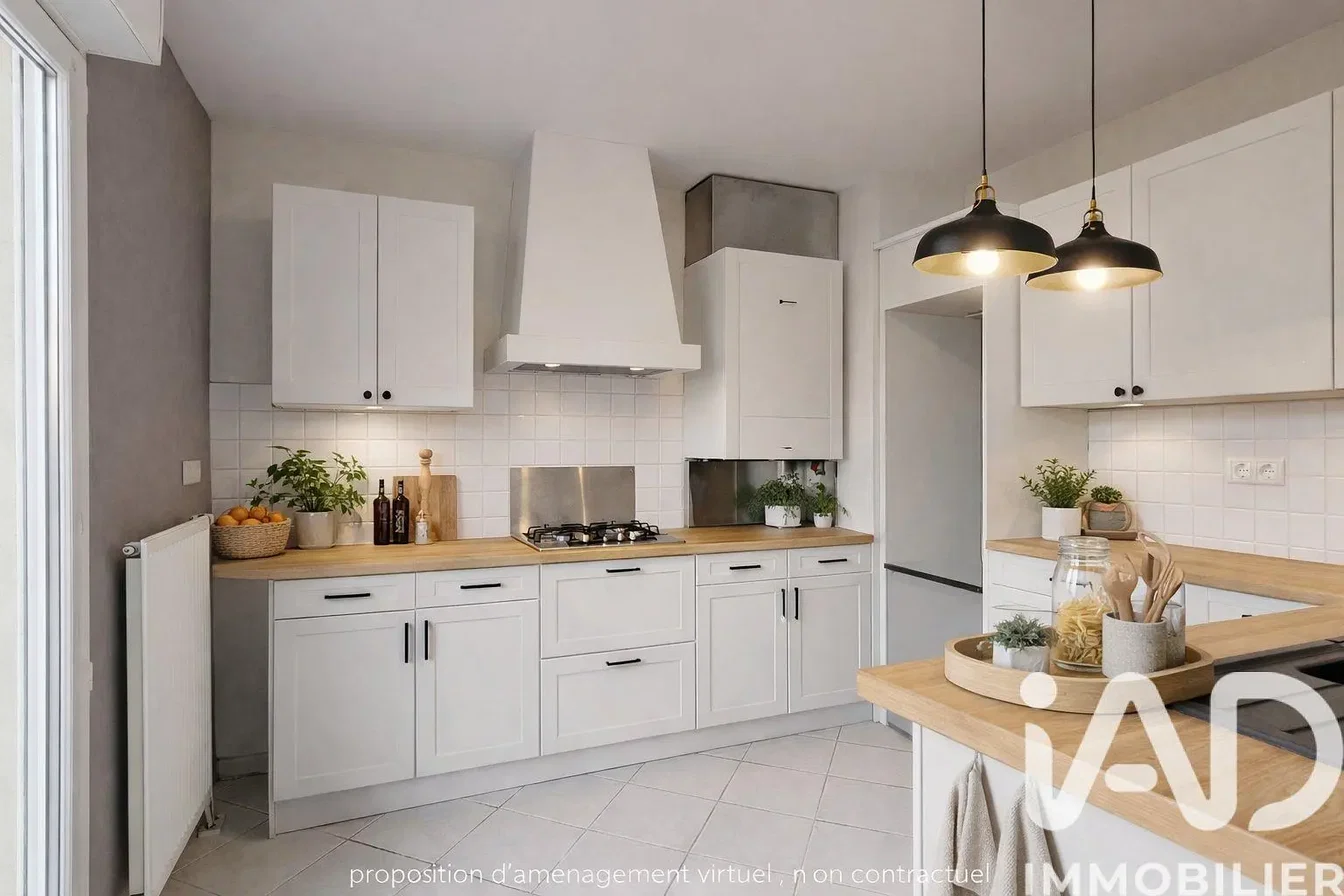 Kuhinja; kuhinjski aparati, moderni stil, renoviran, prirodno svjetlo