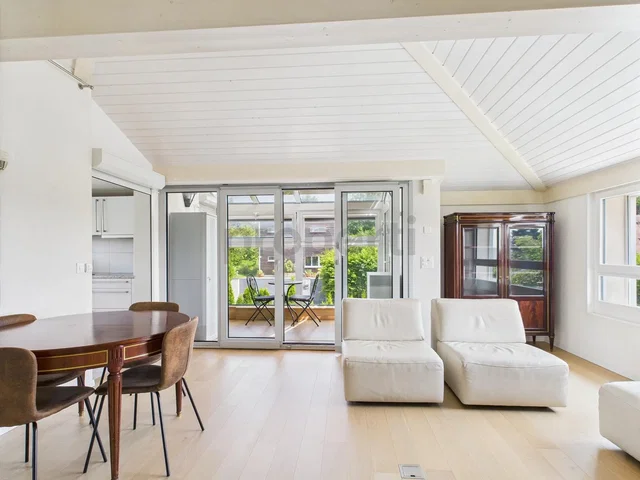Living room; natural light, view