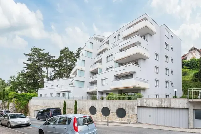 Casa e arredores; vista