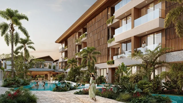 Casa e arredores; vista