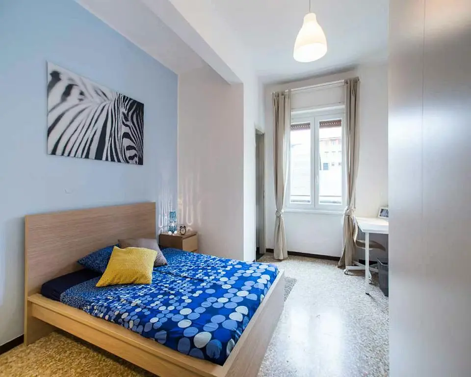 Спалня; естествена светлина, модерен стил