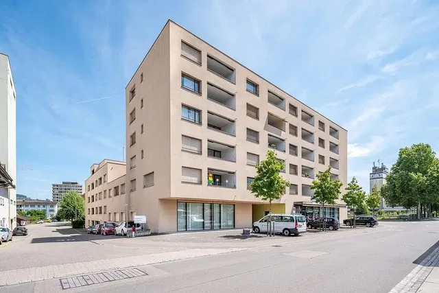 Casa e arredores; vista