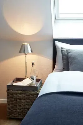 Camera da letto; luce naturale