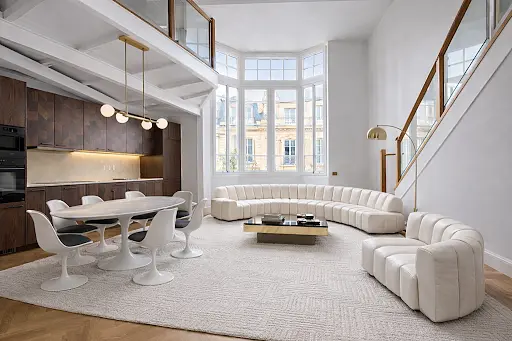 Salón; vista, luz natural, estilo moderno