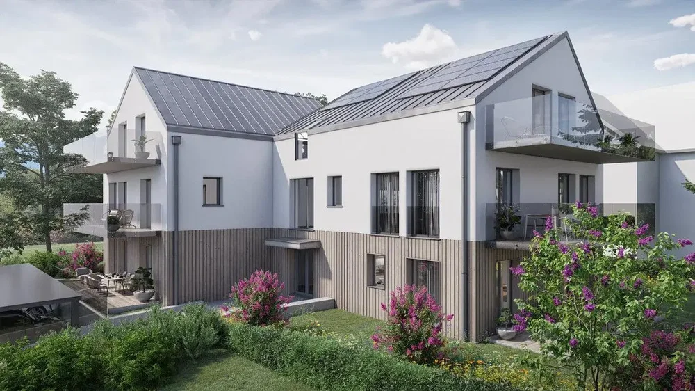 Haus und umgebung; blick