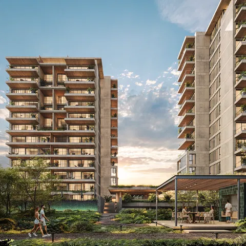 Кућа и околина; поглед