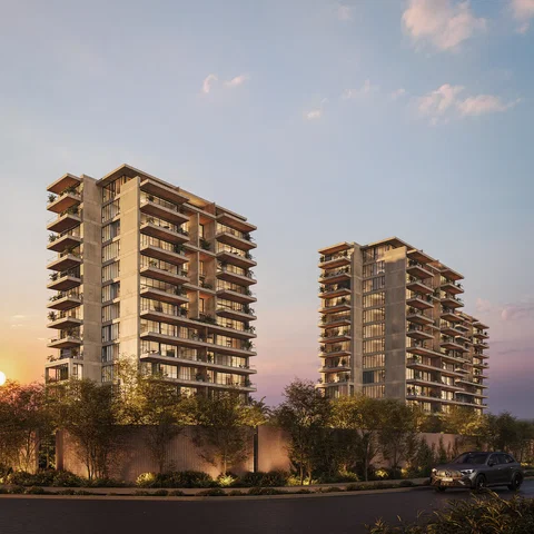 Кућа и околина; поглед