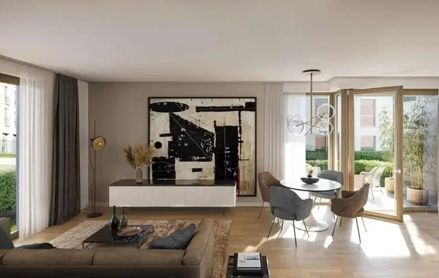 Dnevna soba; prirodno svjetlo, moderni stil