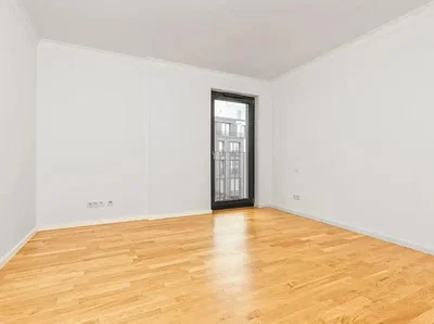 Wohnzimmer; holzboden, tageslicht, blick