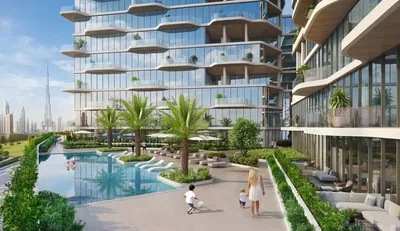 Maison et environs; vue