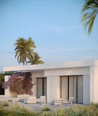 Dům a okolí; výhled, přirozené světlo, moderní styl