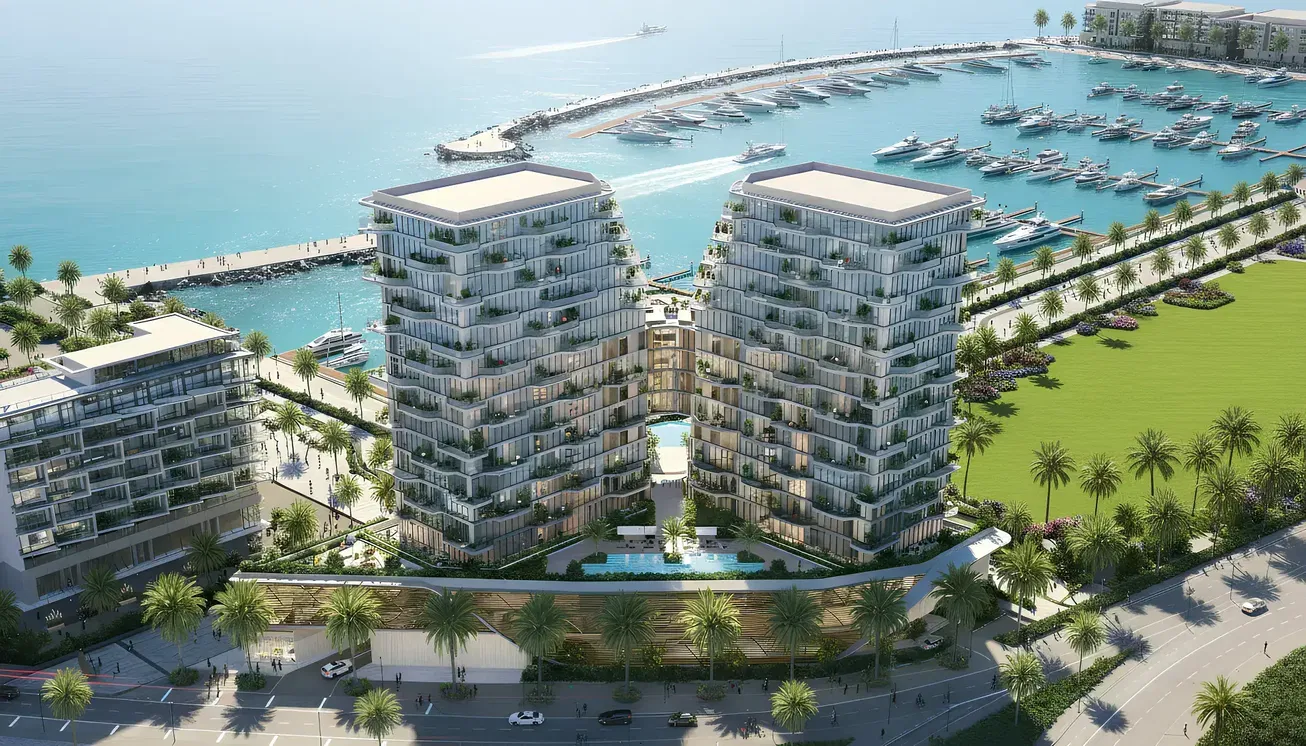 Maison et environs; vue