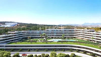 Casa e arredores; vista