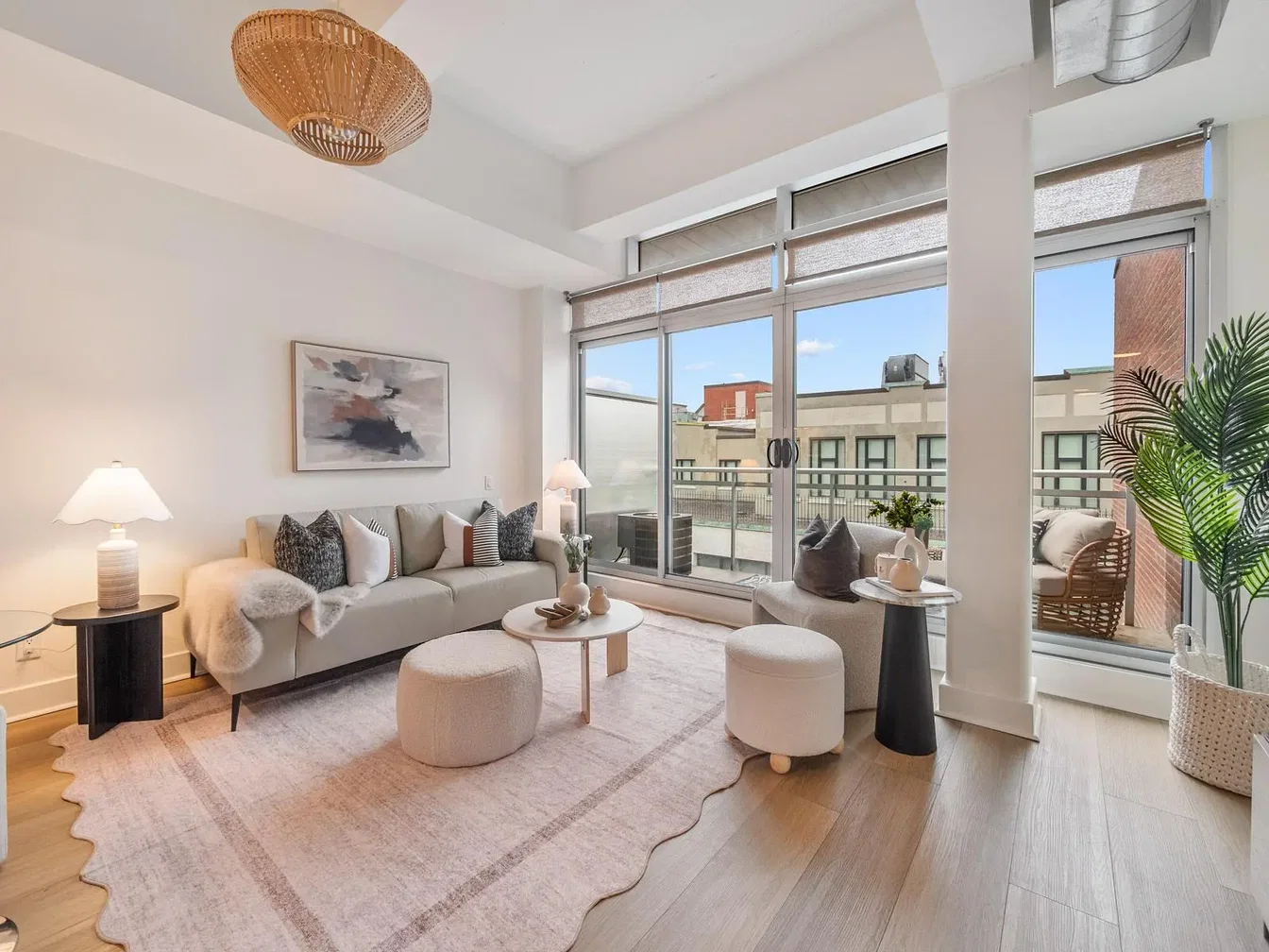 Dnevna soba; pogled, prirodno svjetlo, moderni stil