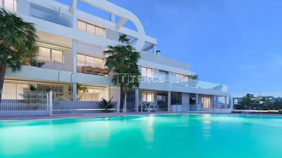 Dům a okolí; výhled