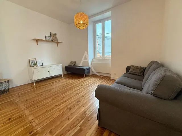 Living room; wood floor, natural light