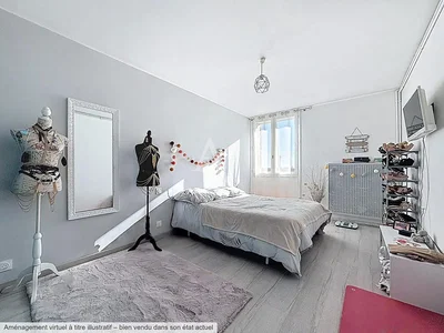 Yatak odası; doğal ışık, modern stil